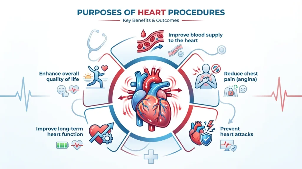 Purpose of the Heart procedure